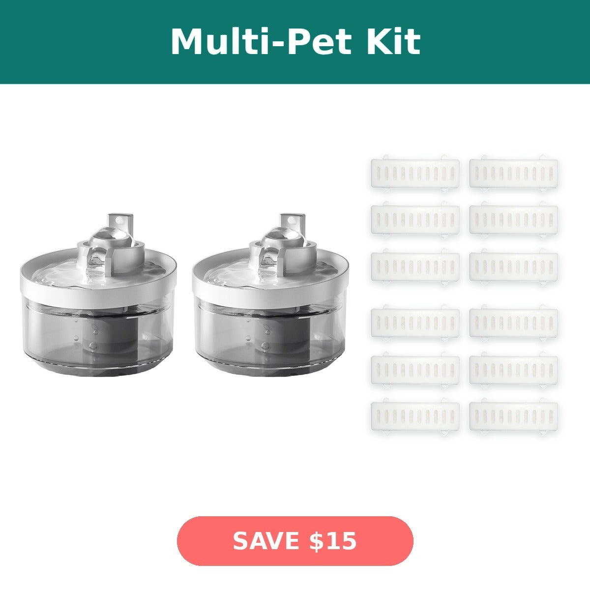 PawFlow Multi-Pet Kit Bundle