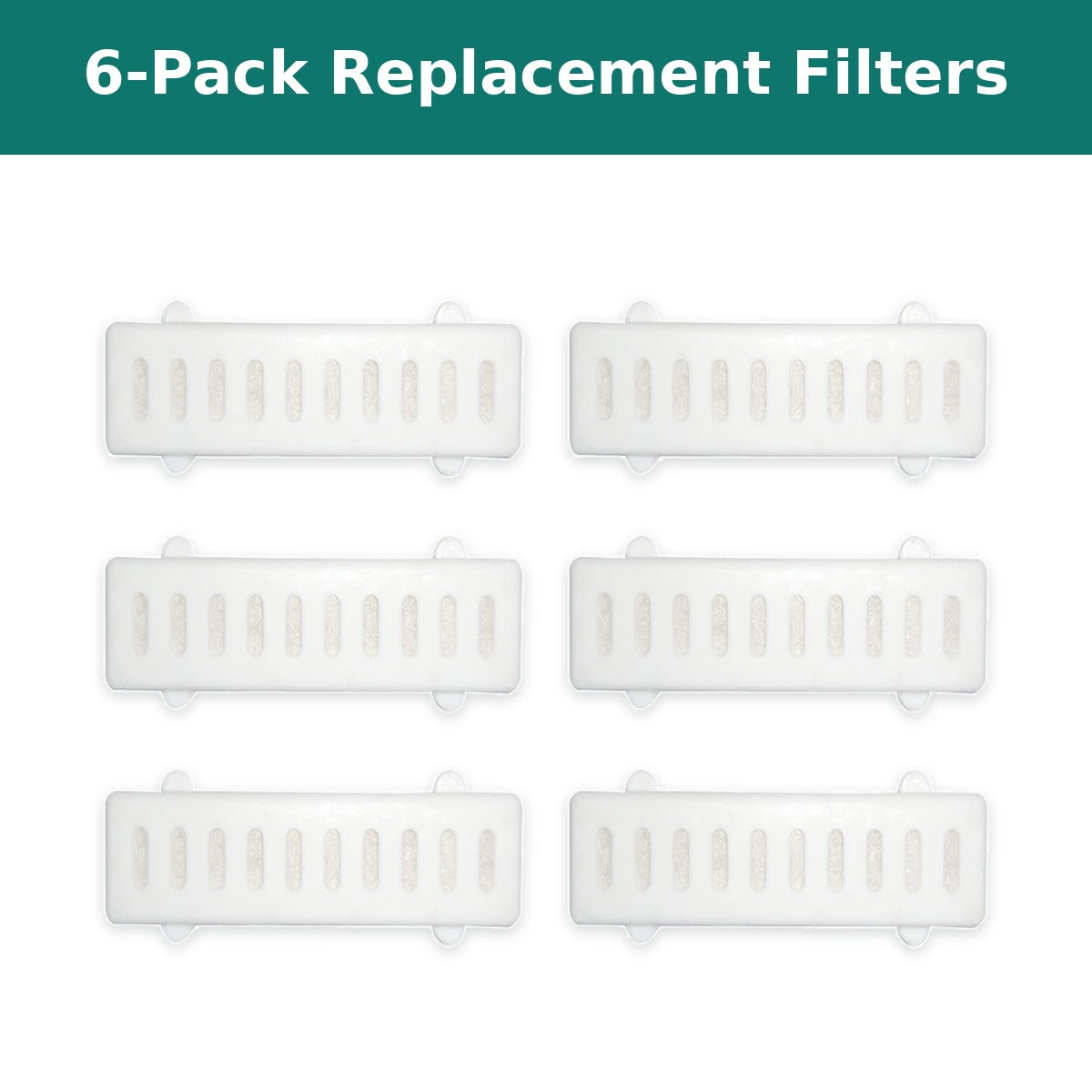 Replacement Filter 6-Pack