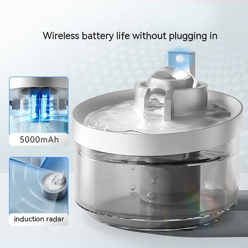 PawFlow Wireless Pet Water Fountain